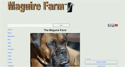 Desktop Screenshot of maguirefarm.com