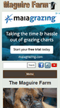 Mobile Screenshot of maguirefarm.com